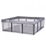 Chipolino Easy babakarám összecsukható 180x180 cm - grey