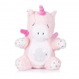 Chipolino projektoros zenélő plüss játék - Unicorn