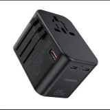 Choetech PD5009 USB A+C utazóadapter fekete (PD5009)