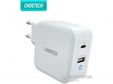 Choetech PD8002 hálózati töltő, fehér 65w