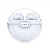 Choetech TWS wireless headphones with charging case white (BH-T08)