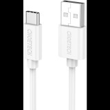 ChoeTech (USB-A to USB-C) Cable 1m, fehér (01.02.04.AC0002-V2-WH)