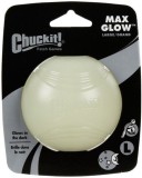 Chuckit! Max Glow - Sötétben világító gumilabda kutyáknak (L; 7 cm)