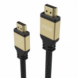 Cian Technology IHD-02 Inca HDMI - HDMI 2.0 Kábel 2m - Fekete (IHD-02)