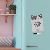 Cicás mágneses felírótábla tollal (LEGAMI - MEOW)