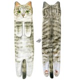 Cicás mintás kéztörlő és arctörlő, vörös színben