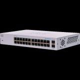 Cisco cbs110-24t 24x gbe lan 2x combo gbe rj45/sfp port nem menedzselhet&#337; switch cbs110-24t-eu