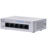 Cisco cbs110-5t-d 5x gbe lan port nem menedzselhet&#337; switch cbs110-5t-d-eu