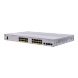 Cisco CBS350-24P-4G 24x GbE PoE+ LAN 4x SFP port L3 menedzselhet? PoE+ switch CBS350-24P-4G-EU