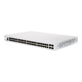 Cisco CBS350-48T-4G-EU hálózati kapcsoló Vezérelt L2/L3 Gigabit Ethernet (10/100/1000) Ezüst