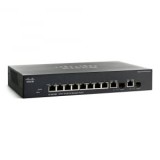 Cisco SF302-08 8 LAN 10/100Mbps 1 miniGBIC menedzselhető rack switch SRW208G-K9-G5