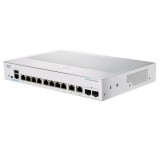CISCO Switch 8 port, PoE - CBS350-8FP-E-2G-EU (SG350-10MP-K9-EU utódja) (CBS350-8FP-E-2G-EU)