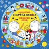 Citera Kft. Bartos Erika: Bogyó és Babóca - Hónapok meséi kifestő - könyv