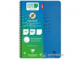 Clairefontaine Clean`Safe spirálfüzet, A4, 60 lapos, kockás, antibakteriális