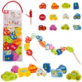 Classic World autós gyöngyfűző játék