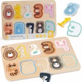 Classic World formaillesztő puzzle - számok