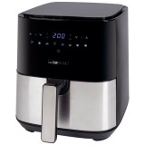 Clatronic FR 3782 H, 1450 W, 5 L, LED Kijelzős, Fekete-Inox meleglevegős sütő