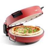 Clatronic PM 3787 pizzasütő gép és kemence 1 pizzák száma 1200 W Vörös