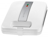 Clatronic ST 3629 4 szelet, 1200 W, tapadásmentes fehér-ezüst szendvicssütő