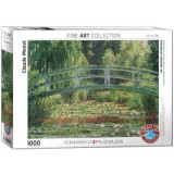 Claude Monet - Japán gyaloghíd, 1000 db-os puzzle (EUROGRAPHICS, 6000-0827)