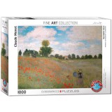 Claude Monet - Mákmező, 1000 db-os puzzle (EUROGRAPHICS, 6000-0826)