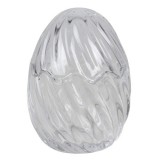 Clayre & EEf Üveg húsvéti tojásbonbonier 9x12cm