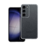 Clear 2mm Samsung Galaxy A55 5G csillámos tok, átlátszó