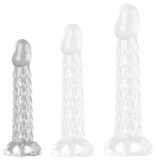 ClearlyHorny Átlátszó e-csészés műpénisz – 15,5 x 3,5 cm prémium érzés