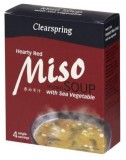 Clearspring Bio Misoleves Tengeri Zöldségfélékkel 40 g (4x10g)