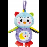 CLEMENTONI Bagoly plüss zenélő éjszakai fény (17801)