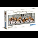 Clementoni Beagle kiskutyák 1000db-os High Quality Collection Panoráma puzzle (39435) (CLEMENTONI39435) - Kirakós, Puzzle