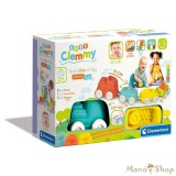 Clementoni Clamy Soft puha kockák Vonat készlet 17424