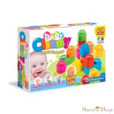 Clementoni Clemmy Baby 12 db-os puha építőkockák