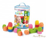 Clementoni Clemmy Baby 48 db-os puha építőkocka készlet