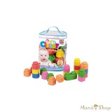 Clementoni Clemmy Baby - Puha építőkockák 24 db-os