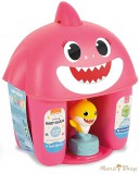 Clementoni Clemmy Baby Puha kockák - Baby Shark pink tároló