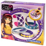 Clementoni Crazy Chic Fashion Style karkötő készítő szett (78251) (CL78251) - Szépségszettek