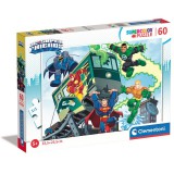 Clementoni DC Super Friends 60db-os puzzle (26066) (clem26066) - Kirakós, Puzzle