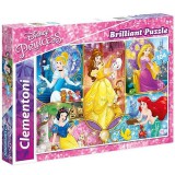 Clementoni Disney hercegnők 3D-s 104 db-os puzzle (CL20609) - Kirakós, Puzzle
