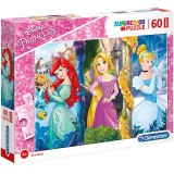 Clementoni Disney Hercegnők Maxi puzzle 60db-os (26416) (CL26416) - Kirakós, Puzzle