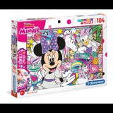 Clementoni Disney: Minnie egér 104db-os puzzle strasszkövekkel (20154) (c20154) - Kirakós, Puzzle