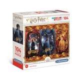 Clementoni Harry Potter Supercolor 104 db-os puzzle négyzet alakú dobozban (97638) (CLEMENTONI97638) - Kirakós, Puzzle