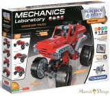 CLEMENTONI Mechanikai labor Monster Truck 10 az 1-ben építőjáték
