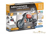 CLEMENTONI Mechanikai labor Roadster és Dragster 2 az 1-ben építőjáték