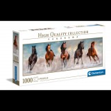 Clementoni Vágtázó lovak 1000 db-os High Quality Collection Panoráma puzzle (39607) (CLEMENTONI39607) - Kirakós, Puzzle