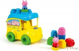 Clemmy Baby Peppa malac busz puha építőkockákkal - Clementoni