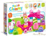 Clemmy Soft 19 db-os Hercegnő puha építőkocka - Clementoni