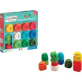 Clemmy: Színes puha építőkocka sárkány figurával 10db-os szett - Clementoni