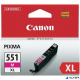 CLI-551MXL Tintapatron Pixma iP7250, MG5450, MG6350 nyomtatókhoz, CANON, magenta, 11ml