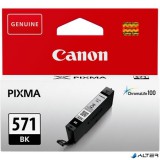 CLI-571B Tintapatron Pixma MG5750, 6850,7750 nyomtatókhoz, CANON, fekete, 7 ml